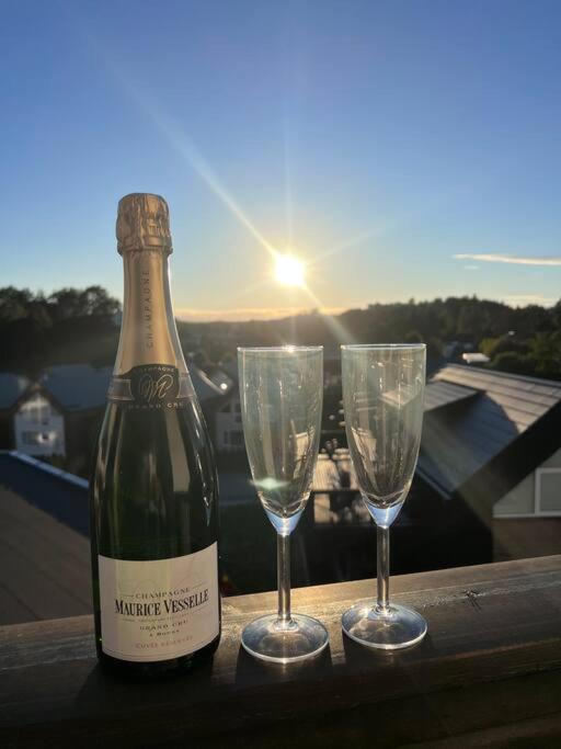 Top Floor Apartment Arossanden 5 A Kristiansand Ngoại thất bức ảnh